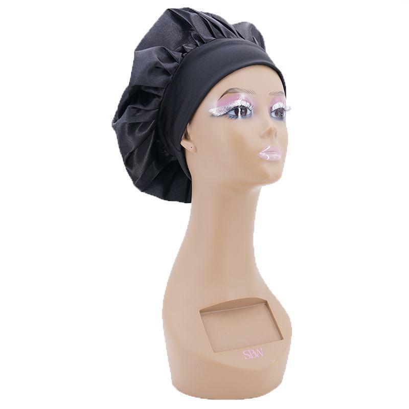 Black Silk Bonnet