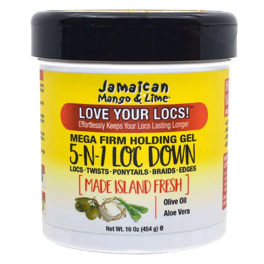 Jamaican Mango & Lime 5-N-1 Loc Down Holding Gel 1 oz.